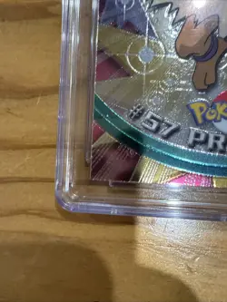 2000 Topps Chrome Holo Foil Tv Animation Pokemon #57 Primeape CGC 8.5 NM/MINT + - Image 5