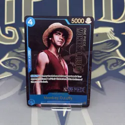 One Piece Card Game TCG Monkey. D. Luffy P-049 Premium Live Action Collection - Image 2