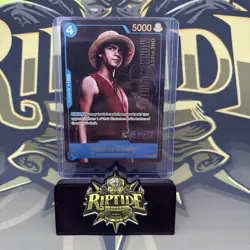 One Piece Card Game TCG Monkey. D. Luffy P-049 Premium Live Action Collection - Image 4