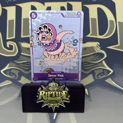 One Piece Card Game TCG Senor Pink OP10-067 Royal Blood Rare Alt Art English - Image 1