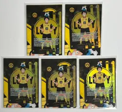 Lot (5) One Piece x BVB Borussia Dortmund Promo Monkey D Luffy ST13-003 Sealed - Image 1