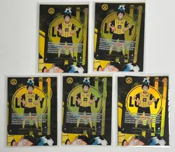 Lot (5) One Piece x BVB Borussia Dortmund Promo Monkey D Luffy ST13-003 Sealed - Image 1