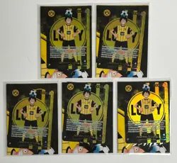 Lot (5) One Piece x BVB Borussia Dortmund Promo Monkey D Luffy ST13-003 Sealed - Image 1