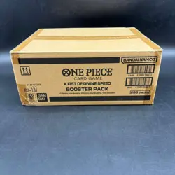 One Piece English OP-11 A Fist of Divine Speed Booster Box Case Sealed - Image 3