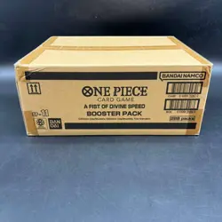 One Piece English OP-11 A Fist of Divine Speed Booster Box Case Sealed - Image 4