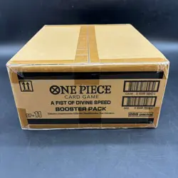 One Piece English OP-11 A Fist of Divine Speed Booster Box Case Sealed - Image 5