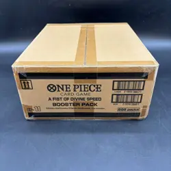 One Piece English OP-11 A Fist Of Divine Speed Booster Pack Box Case Sealed - Image 3