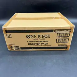 One Piece English OP-11 A Fist Of Divine Speed Booster Pack Box Case Sealed - Image 4