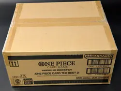 One Piece PRB-02 The Best Vol 2 Premium English Booster 10-Box Case SEALED - Image 1