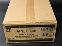 One Piece PRB-02 The Best Vol 2 Premium English Booster 10-Box Case SEALED - Image 2