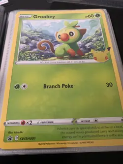 Pokemon 25th Anniversary Jumbo Full Set First partner cards W/Binder/cased coin - Image 3