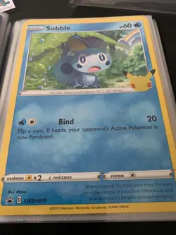 Pokemon 25th Anniversary Jumbo Full Set First partner cards W/Binder/cased coin - Image 5