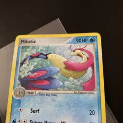 Pokemon Emerald Holo Rare Card Milotic 8/106 EX - Image 2