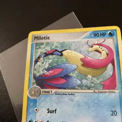 Pokemon Emerald Holo Rare Card Milotic 8/106 EX - Image 4