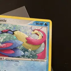 Pokemon Emerald Holo Rare Card Milotic 8/106 EX - Image 5