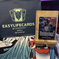 OP09-093 Marshall.D.Teach SR Alt Art One Piece TCG English Card - Image 1