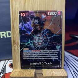 OP09-093 Marshall.D.Teach SR Alt Art One Piece TCG English Card - Image 2