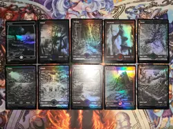 Magic MTG Innistrad Crimson Vow Full Art Basic Lands Sets FOIL Land ENG NM - Image 2