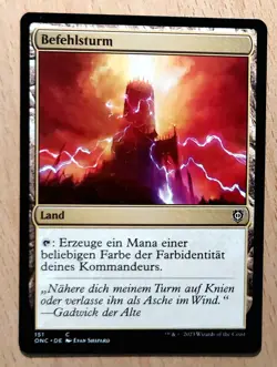 Mtg Magic: Befehlsturm/ Command Tower, DEUTSCH, Nearmint, Commander Land - Image 1