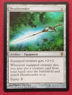 Magic The Gathering CONSPIRACY DEATHRENDER artifact card MTG - Image 1