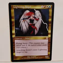 LIGHTNING ANGEL ---MTG --- INVASION --- NM - Image 1