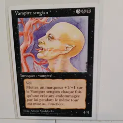 SENGIR VAMPIRE (FRENCH) --- MTG -- 4th. Ed. FOREIGN --- NM - Image 1