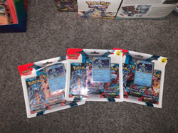 x3 boxes Pokemon TCG Paradox Rift Triple Pack Blister 3 Booster Packs & Promo - Image 4