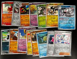 Pokemon Lot 15x Reverse-Holo-Karten Sturmische Funken SSP Deutsch Near Mint - Image 1