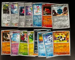 Pokemon Lot 15x Reverse-Holo-Karten Sturmische Funken SSP Deutsch Near Mint - Image 1