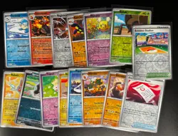 Pokemon Lot 15x Reverse-Holo-Karten Sturmische Funken SSP Deutsch Near Mint - Image 1