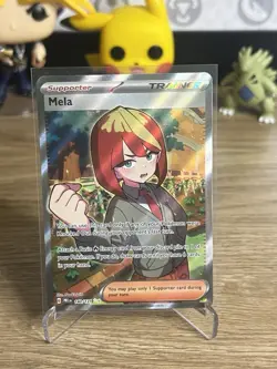 Mela - 140/131 - Ultra Rare - Prismatic Evolutions - Pokemon Card - NM/M - Image 1