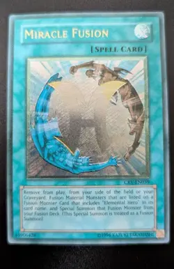 MIRACLE FUSION FADED CRV-EN039 HERO YUGIOH - Image 1