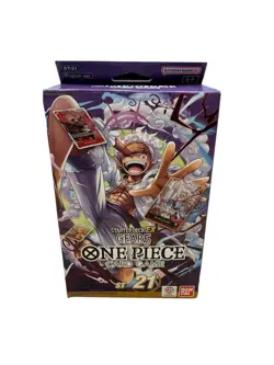 ONE PIECE TCG: GEAR5 STARTER DECK EX 21 (ST-21) FACTORY SEALED ENGLISH - Image 1