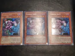Yu-Gi-Oh! SECRET RARE CARD GEMINI IMPS x3 PP01-EN005 LP - Image 1