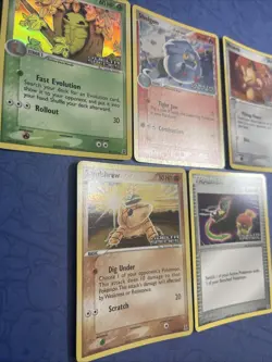 Pokemon TCG EX Delta Species Rare Stamped Reverse Holo Bundle Lot 5 Cards - NM - Image 2