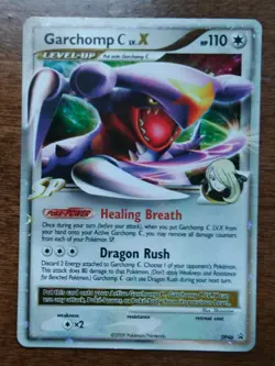 Garchomp C LV.X DP46 Holo Rare Promo Pokemon Card - Cynthia SP - NM - Authentic - Image 3