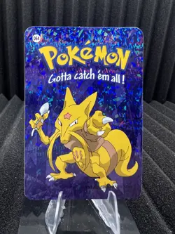 Kadabra #64 - Vintage Vending Machine Prism Sticker 2000 - Pokemon Card - Image 1