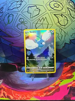 Pokemon Crown Zenith Swablu Galarian Gallery Rare Holo Card GG27/GG70 - Image 2