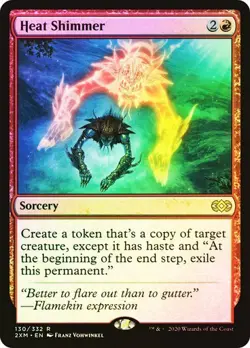 1 x FOIL Heat Shimmer - Double Masters #130 MTG NM 130 - Image 1