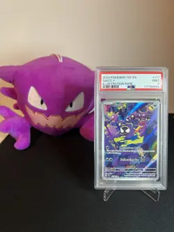 GASTLY #177 PSA 9 2024 POKEMON TEF EN-TEMPORAL FORCES ILLUSTRATION RARE - Image 3