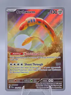 Pokemon Orthworm 224/193 IR Paldea Evolved NM - Image 1