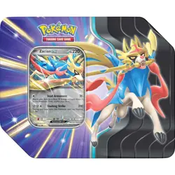 2x Pokemon TCG Slashing Legends Tin Koraidon ex & Zacian ex Bundle - Image 2