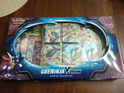 🔥2021 Pokemon TCG Greninja V-Union Special Collection Box New/Sealed!🔥 - Image 1