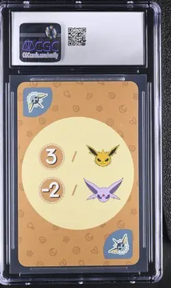 ⚡⚡⚡ CGC 10 2019 POKEMON POINT SALAD EEVEE ED VAPOREON - Image 2
