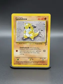 Sandshrew 091/130 Base Set 2 Regular VINTAGE POKEMON - Image 1
