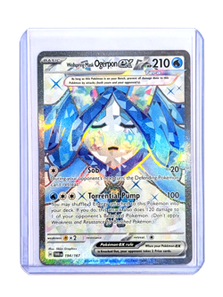 Wellspring Mask Ogerpon ex 194/167 Ultra Rare Twilight Masquerade POKEMON TCG - Image 3