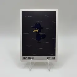 Mr crow (Murkrow) #198 - Gen 2 Pookiemoot Fan Art - Pokemon - Image 1