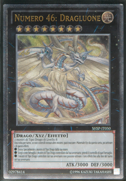 NUMERO 46: DRAGLUONE (Number 46: Dragluon) Ultimate • SHSP IT050 • Unl • Yugioh! - Image 1