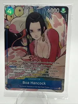Boa Hancock ST17-004 SR Full Art One Piece Illustration Box Vol. 1 PROMO Sealed - Image 1