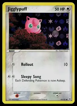 Pokemon Card - Jigglypuff Hidden Legends 63/101 Common Reverse Holo - Image 1